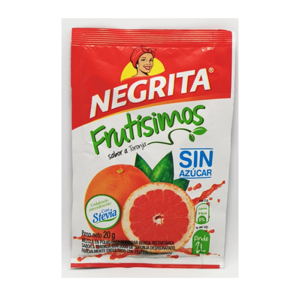 Refresco Frutisimos Toronja "NEGRITA". 20g
