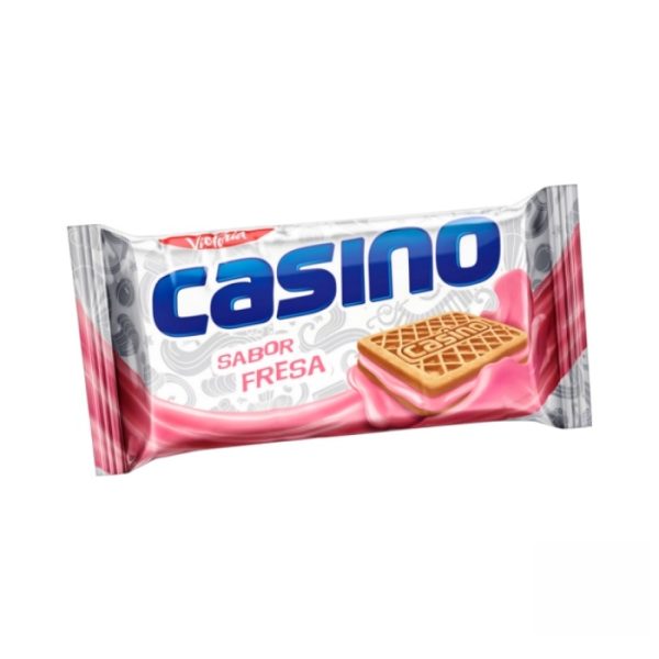 Galletas Casino FRESA 43 g. Pack x 6 Unid